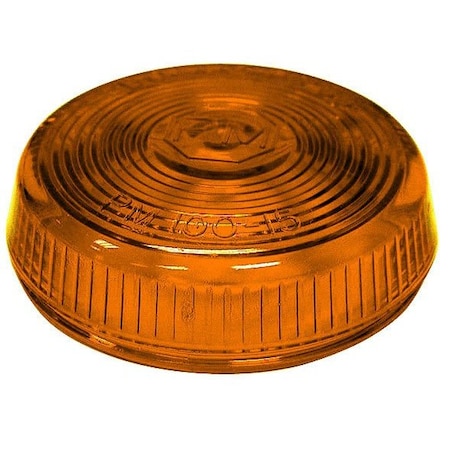 Peterson Replacement Lens Fits Peterson Light Series 100A R 104A R 1043R 131A R And 141A R Amber 100-15A